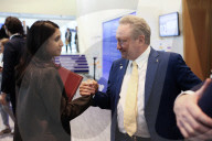 Secretary of State for Energy Security and Net Zero Claire Coutinho attends the IEA conference