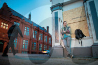 Liverpool man, David Clarke, who inherited £100,000 lets 12 strangers give the money away.
