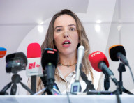Press briefing on situation of Wikileaks founder Julian Assange at the Foreign Press Association, Royal Overseas League, Park Place, St James's Street, London, UK