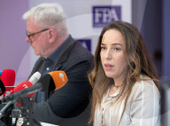 Press briefing on situation of Wikileaks founder Julian Assange at the Foreign Press Association, Royal Overseas League, Park Place, St James's Street, London, UK