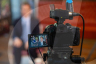 Jeremy Hunt UK Chancellor of the Exchequer holds a series of media interviews