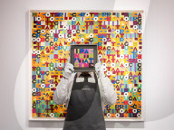 Retrospective exhibition dedicated to Alighiero Boetti at Christie’s, London, UK.