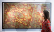 Retrospective exhibition dedicated to Alighiero Boetti at Christie’s, London, UK.