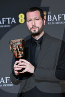 77th British Academy Film Awards, Press Room, Royal Festival Hall, London, UK - 18 Feb 2024