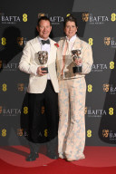 77th British Academy Film Awards, Press Room, Royal Festival Hall, London, UK - 18 Feb 2024