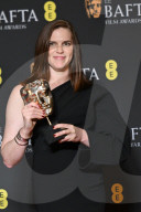77th British Academy Film Awards, Press Room, Royal Festival Hall, London, UK - 18 Feb 2024