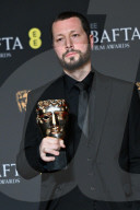 77th British Academy Film Awards, Press Room, Royal Festival Hall, London, UK - 18 Feb 2024