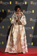 77th British Academy Film Awards, Press Room, Royal Festival Hall, London, UK - 18 Feb 2024