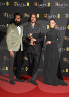 77th British Academy Film Awards, Press Room, Royal Festival Hall, London, UK - 18 Feb 2024