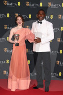 77th British Academy Film Awards, Press Room, Royal Festival Hall, London, UK - 18 Feb 2024