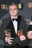 77th British Academy Film Awards, Press Room, Royal Festival Hall, London, UK - 18 Feb 2024
