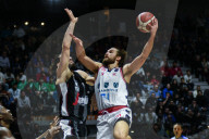 Italian Basketball Cup Men match - Frecciarossa FinalEight 2024 - Virtus Segafredo Bologna vs UnaHotels Reggio Emilia