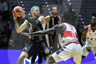 Italian Basketball Cup Men match - Frecciarossa FinalEight 2024 - Virtus Segafredo Bologna vs UnaHotels Reggio Emilia