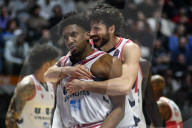 Italian Basketball Cup Men match - Frecciarossa FinalEight 2024 - Virtus Segafredo Bologna vs UnaHotels Reggio Emilia