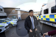 Prime Minister Rishi Sunak visits Harlow Police Station