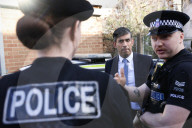 Prime Minister Rishi Sunak visits Harlow Police Station