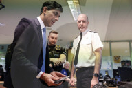 Prime Minister Rishi Sunak visits Harlow Police Station