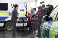 Prime Minister Rishi Sunak visits Harlow Police Station