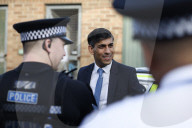 Prime Minister Rishi Sunak visits Harlow Police Station