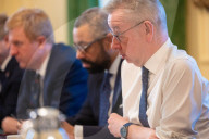 The Prime Minister Rishi Sunak hosts weekly cabinet
