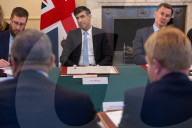 The Prime Minister Rishi Sunak hosts weekly cabinet