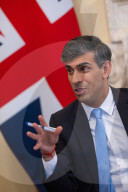 The Prime Minister Rishi Sunak hosts weekly cabinet