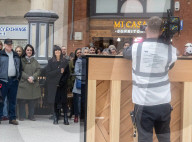 Claudia Winkleman films Channel 4’s The Piano series London, UK.