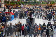 Claudia Winkleman films Channel 4’s The Piano series London, UK.