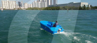 New speed boat has  hull that can be recycled