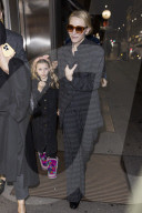 Cate Blanchett And Child Out - Milan