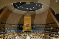 Foreign Secretary David Cameron at the United Nations