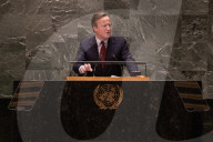 Foreign Secretary David Cameron at the United Nations