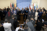Foreign Secretary David Cameron at the United Nations