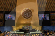 Foreign Secretary David Cameron at the United Nations