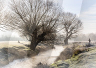 After the rains, cold frosty weather for England.