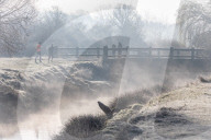 After the rains, cold frosty weather for England.