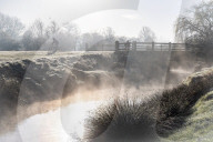 After the rains, cold frosty weather for England.