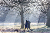 After the rains, cold frosty weather for England.