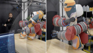 Robot can use all its body to grasp and carry just like a human