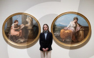 Press view of Angelica Kauffman exhibition at the Royal Academy of Arts, London, UK.