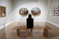 Press view of Angelica Kauffman exhibition at the Royal Academy of Arts, London, UK.