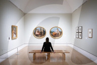 Press view of Angelica Kauffman exhibition at the Royal Academy of Arts, London, UK.