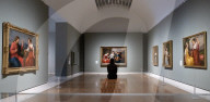 Press view of Angelica Kauffman exhibition at the Royal Academy of Arts, London, UK.