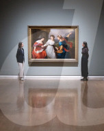 Press view of Angelica Kauffman exhibition at the Royal Academy of Arts, London, UK.