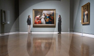 Press view of Angelica Kauffman exhibition at the Royal Academy of Arts, London, UK.