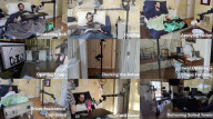 Chin strap interface controlsl a robot for disabled by head movements