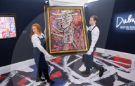 The Now, Modern & Contemporary Evening Auction press preview at Sotheby’s, London, UK.