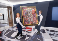 The Now, Modern & Contemporary Evening Auction press preview at Sotheby’s, London, UK.