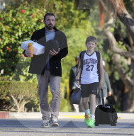 PREMIUM EXCLUSIVE Ben Affleck has present for son Samuel birthday