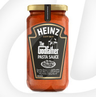 Godfather themed pasta sauce
